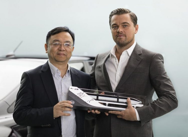 Leonardo DiCaprio named brand ambassador in China for BYD new energy vehicles